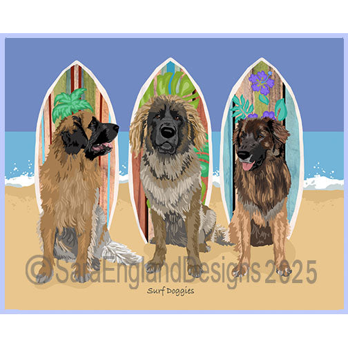 Leonberger - Surf Doggies