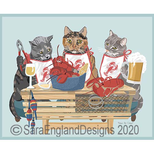 Cats - Lobster Feast