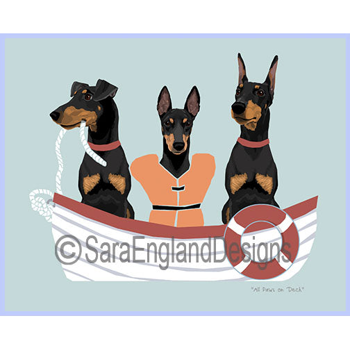 Manchester Terrier - All Paws On Deck