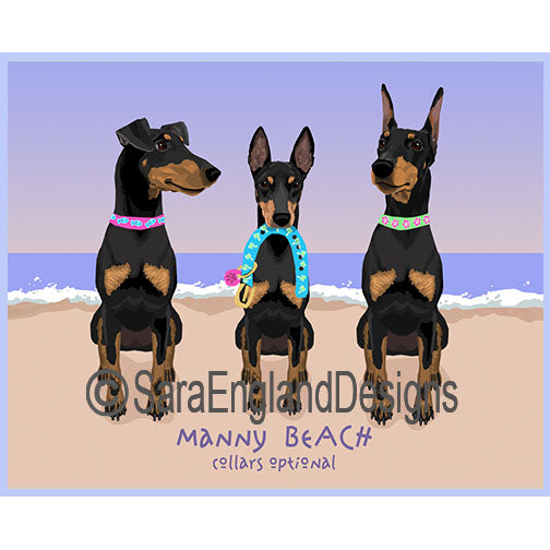 Manchester Terrier - Collars Optional
