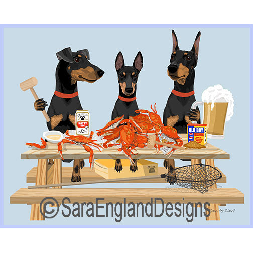 Manchester Terrier - Crab Feast