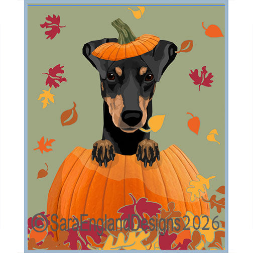 Manchester Terrier - Pumpkin-Button