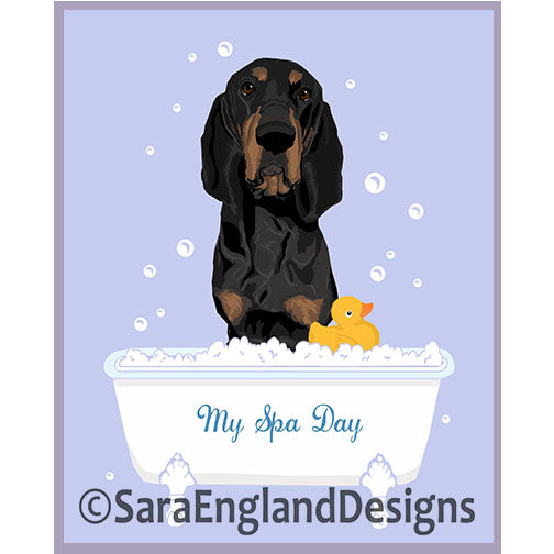 Coonhound - Black And Tan Coonhound - My Spa Day