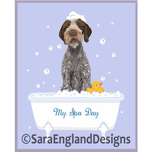 German Wirehaired Pointer - My Spa Day