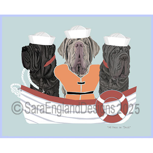 Neapolitan Mastiff - All Paws On Deck