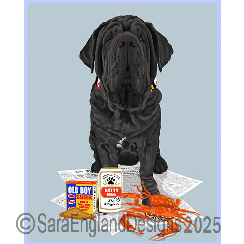 Neapolitan Mastiff - Natty Dog-Black-Natural
