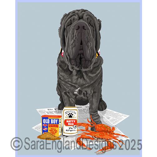 Neapolitan Mastiff - Natty Dog-Blue-Cropped