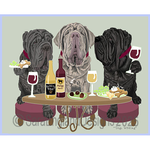 Neapolitan Mastiff - Dogs WINEing