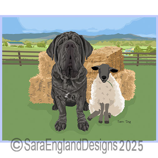 Neapolitan Mastiff - Farm Dog-Blue