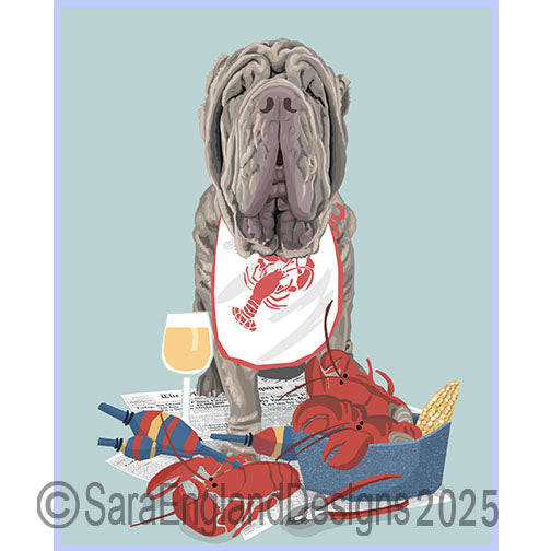 Neapolitan Mastiff - Lobster Feast-Single-Tawny