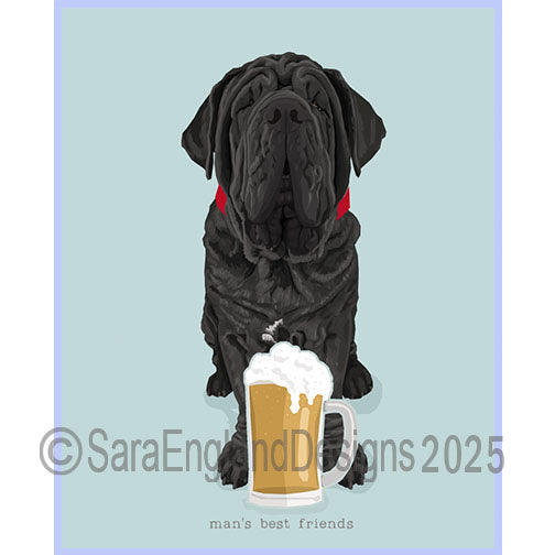 Neapolitan Mastiff - Man's Best Friends-Blue