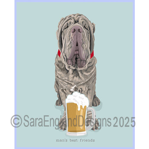 Neapolitan Mastiff - Man's Best Friends-Tawny-Cropped