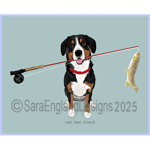 Entlebucher Mountain Dog - Reel Best Friend
