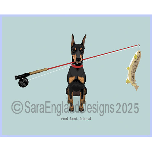 Manchester Terrier - Reel Best Friend-Cropped