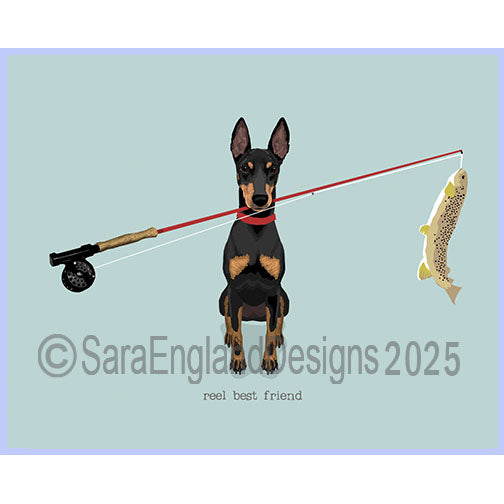 Manchester Terrier - Reel Best Friend-Natural