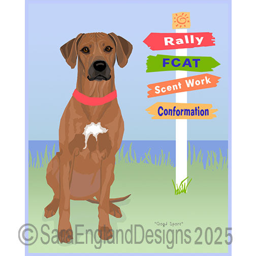 Rhodesian Ridgeback - Good Sport