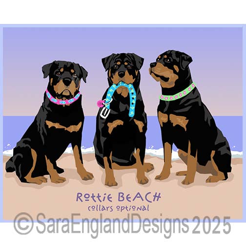 Rottweiler - Collars Optional