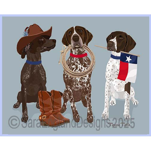 German Shorthaired Pointer - Red, White & Chew