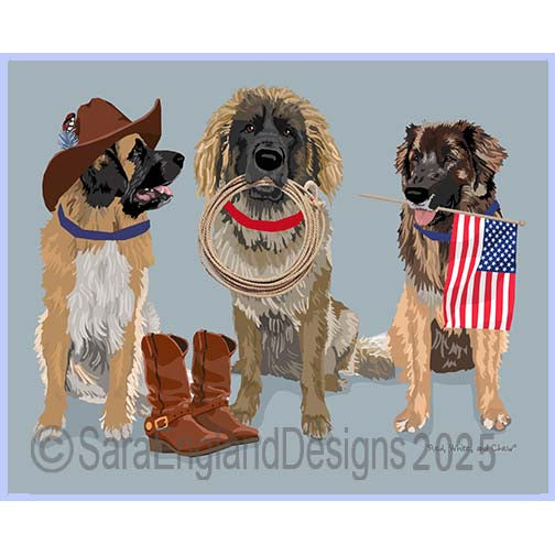 Leonberger - Red, White & Chew