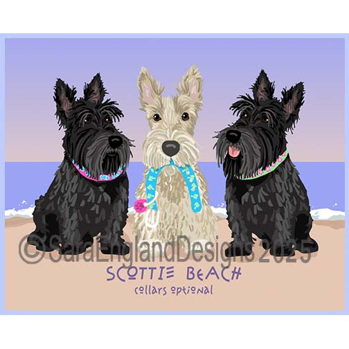 Scottish Terrier - Collars Optional-Mixed