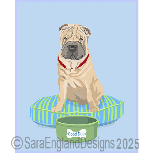 Shar Pei - Good Dog Bed
