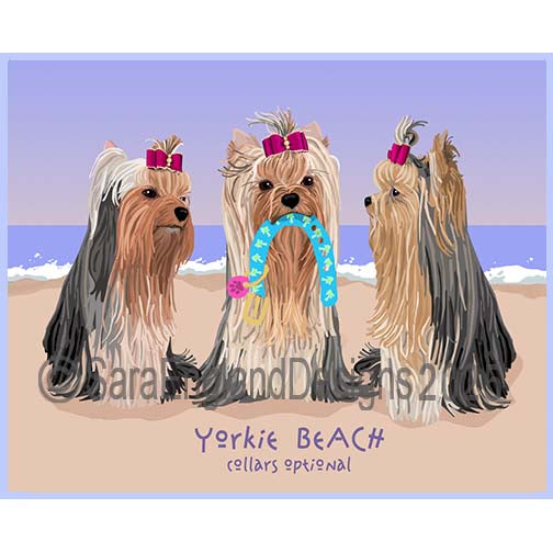 Yorkshire Terrier (Yorkie) - Collars Optional-Show