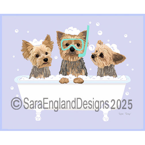 Yorkshire Terrier (Yorkie) - Spa Day-Pup