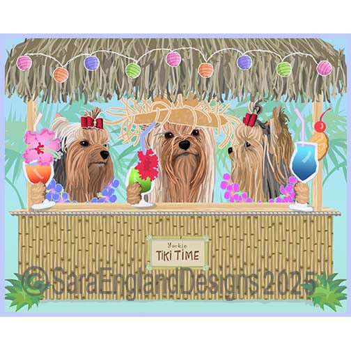 Yorkshire Terrier (Yorkie) - Tiki Time-Show
