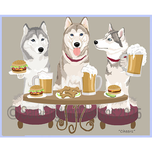 Siberian Husky - Cheers