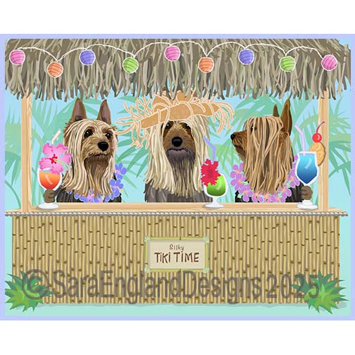 Silky Terrier - Tiki Time