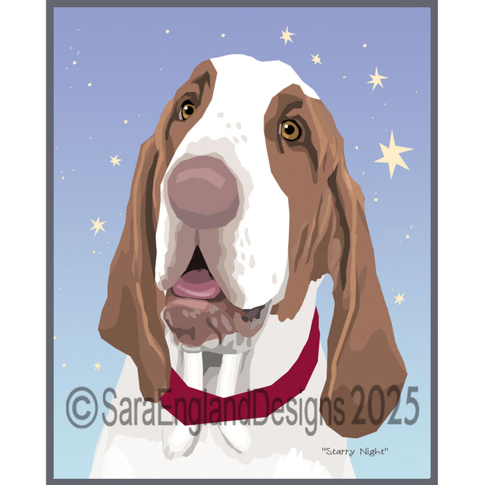 Bracco Italiano - Starry Night-White