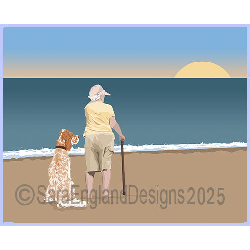 English Setter - Sunrise