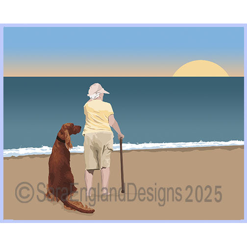 Irish Setter - Sunrise