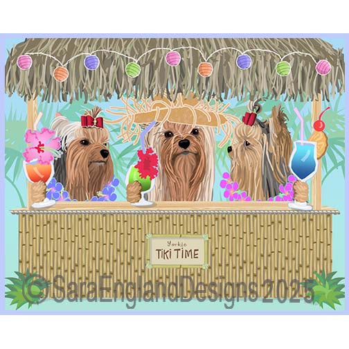 Yorkshire Terrier (Yorkie) - Tiki Time-Show