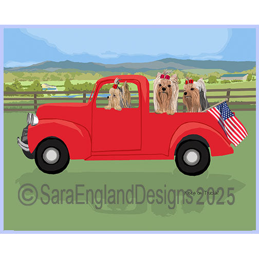 Yorkshire Terrier (Yorkie) - Keep On Truckin'-Show