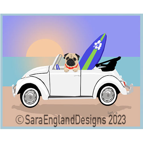 Pug - Surf's Up Buggy
