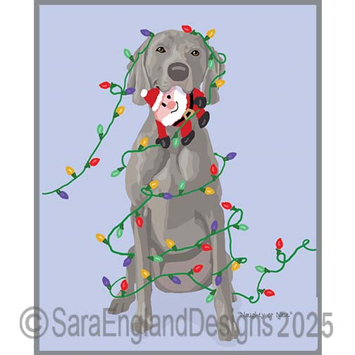 Weimaraner - Naughty