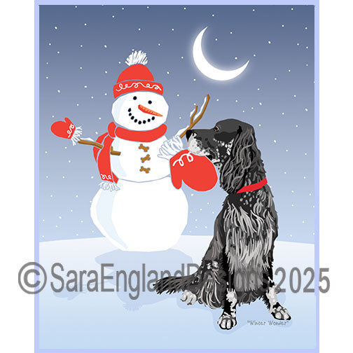 English Setter - Winter Wonder
