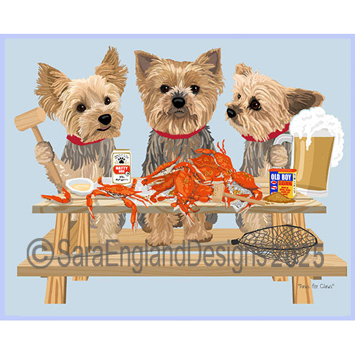 Yorkshire Terrier (Yorkie) - Crab Feast-Pup
