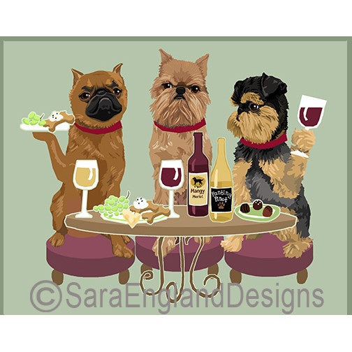 Brussels Griffon - Dogs Wineing