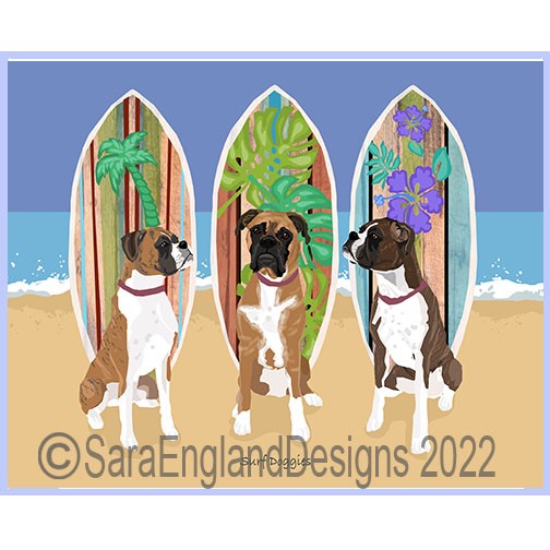 Boxer - Surf Doggies