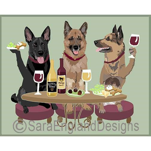 German Shepherd - Dogs Wineing