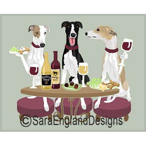 Greyhound - Dogs Wineing - Two Verisons - Three