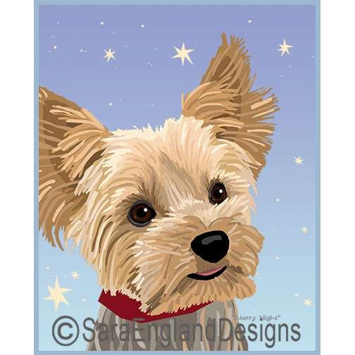 Yorkshire Terrier (Yorkie) - Starry Night - Four Versions - Puppy Cut 1