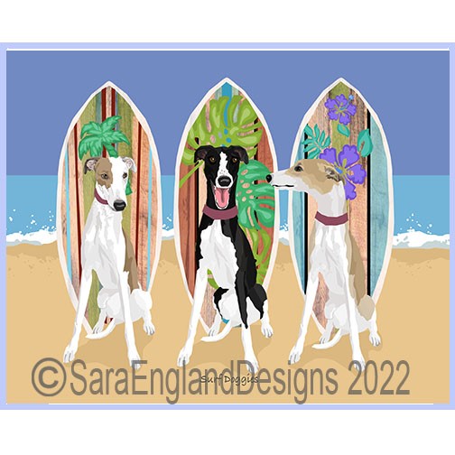 Greyhound - Surf Doggies