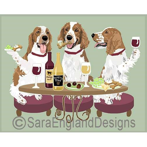 Welsh Springer Spaniel - Dogs Wineing