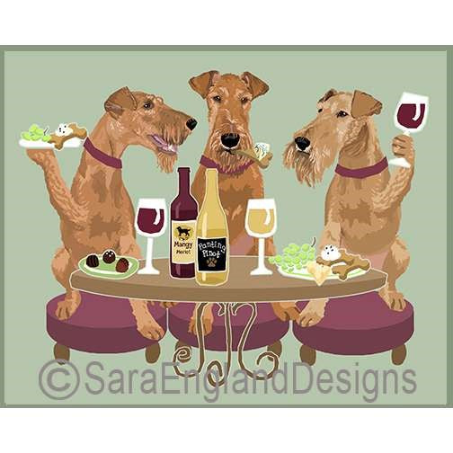 Irish Terrier - Dogs Wineing