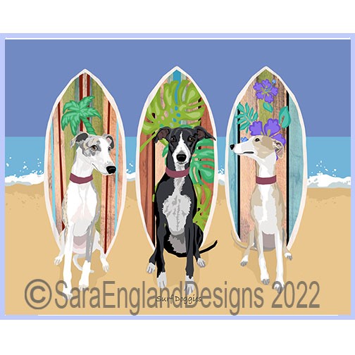 Whippet - Surf Doggies