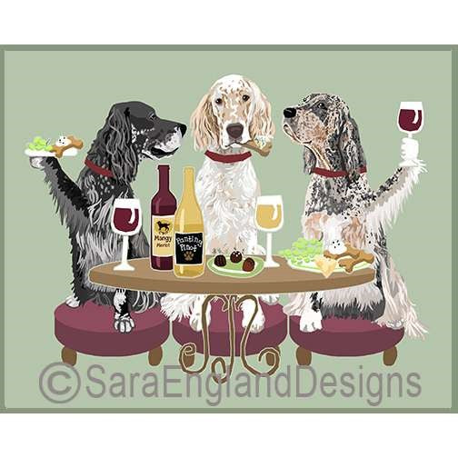 English Setter - Dogs Wineing