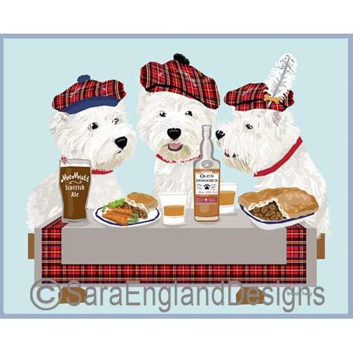 West Highland Terrier (Westie) - Scottish Party